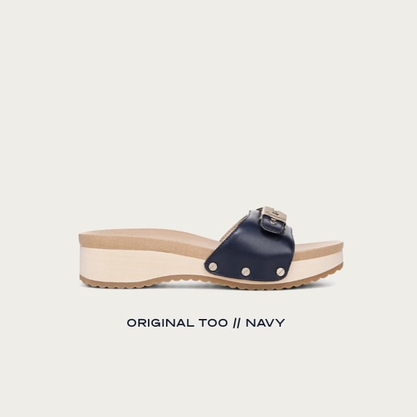 original too sandal in navy