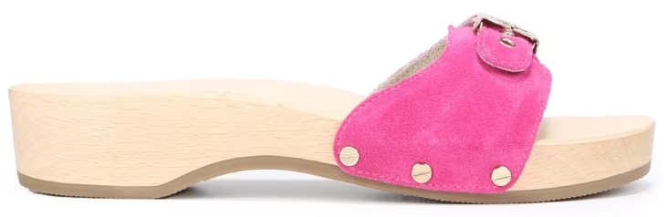 the original sandal in pink suede
