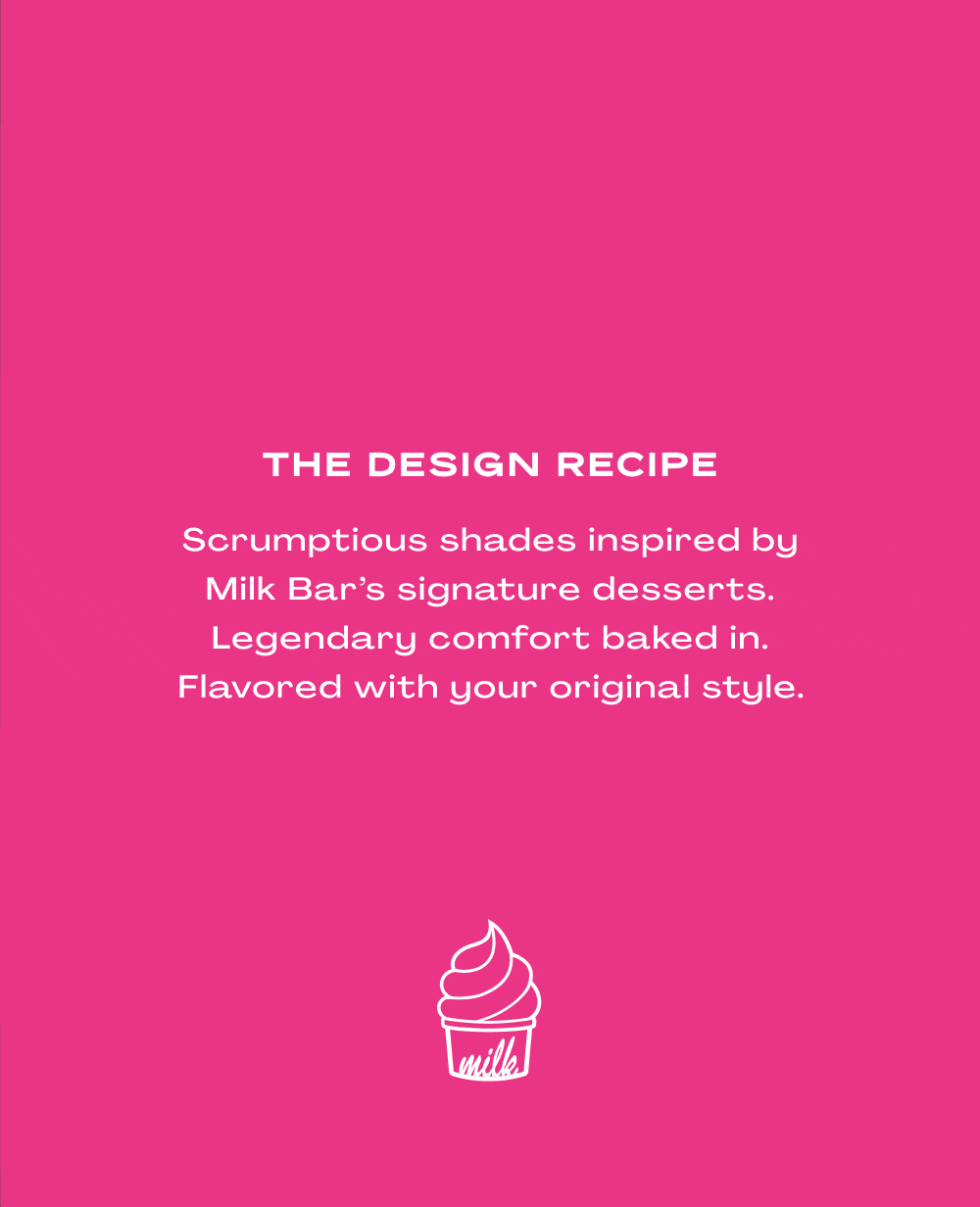 the dr. scholl's shoes and milkbar collaboration design recipe