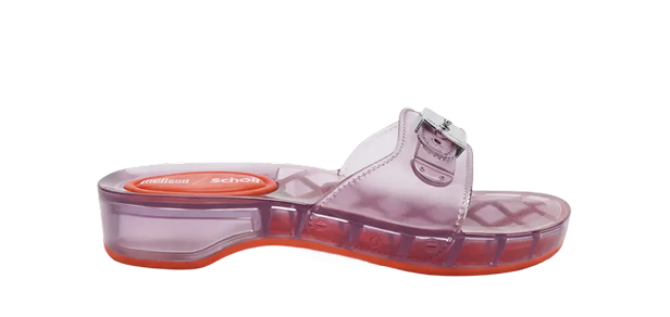 melissa x dr. scholl's Pescura clear jelly original sandal