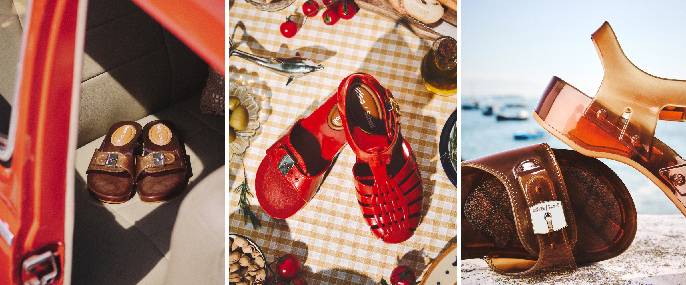 jelly sandals for summer by dr. scholl's shoes and melissa