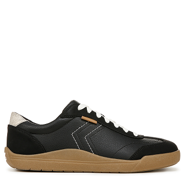 be true lace up sneaker in black