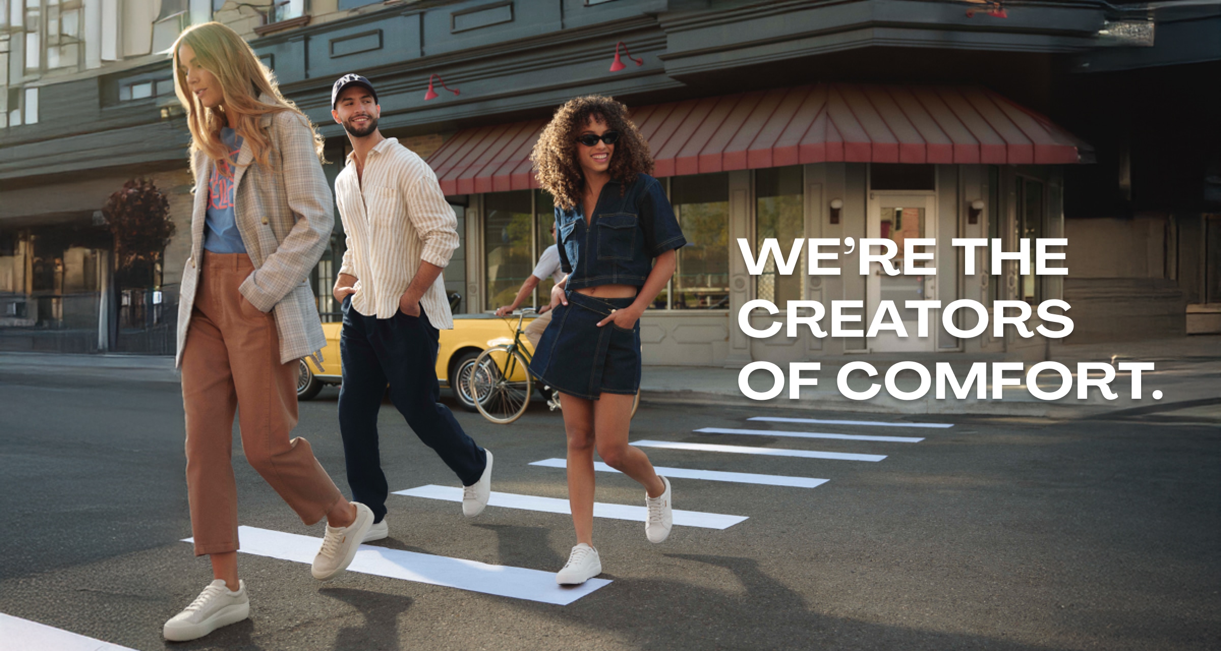 we're the creators of comfort