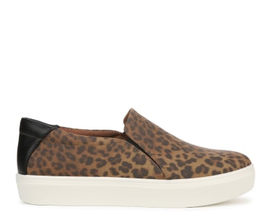 the madison cloud slip on sneaker in leopard