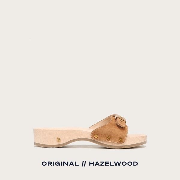 original sandal in hazelwood