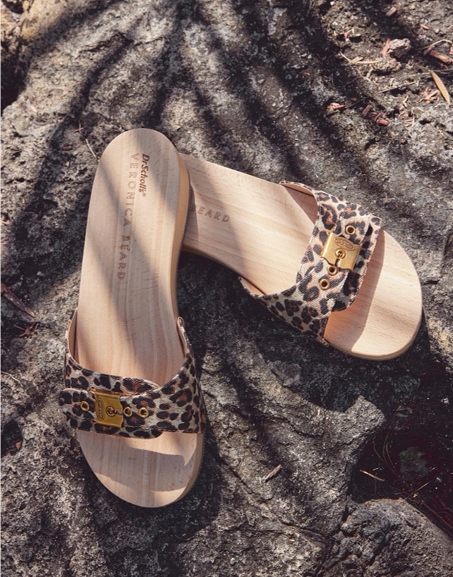 original sandal in leopard veronica beards