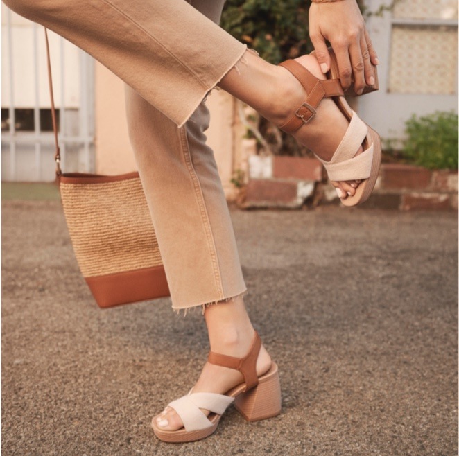 heeled sandals