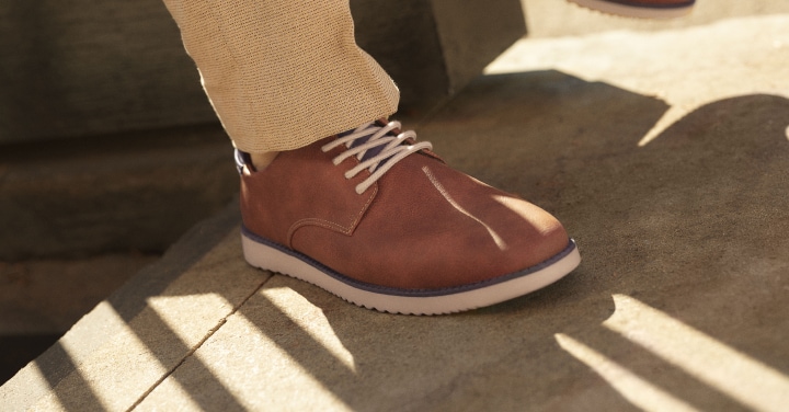 men's sync oxford in brown