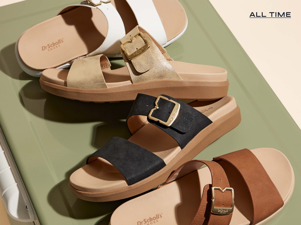all time sandal in various colors