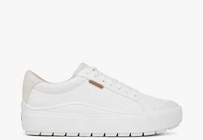the iconic dr. scholl's time off lace up sneaker in white