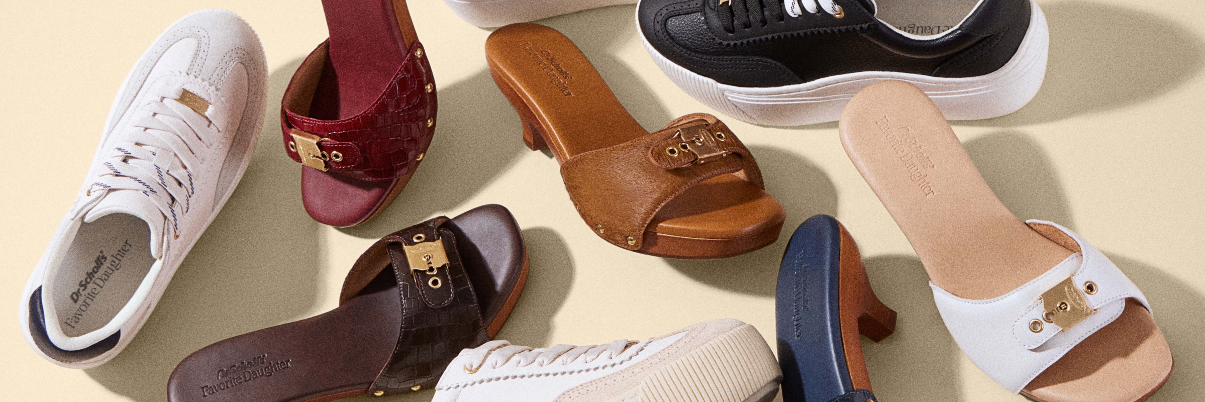 favorite daughter and dr. scholl's collaboration shoes