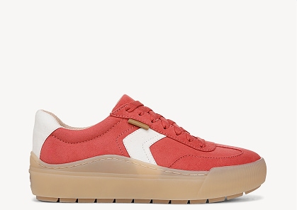time off win sneaker in red