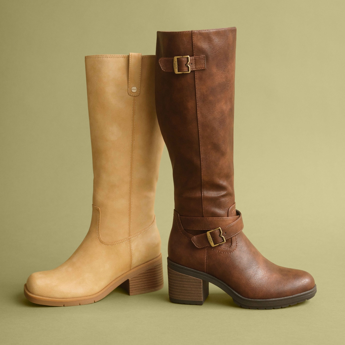 joplin and prairie tall boots that come in wide calf too