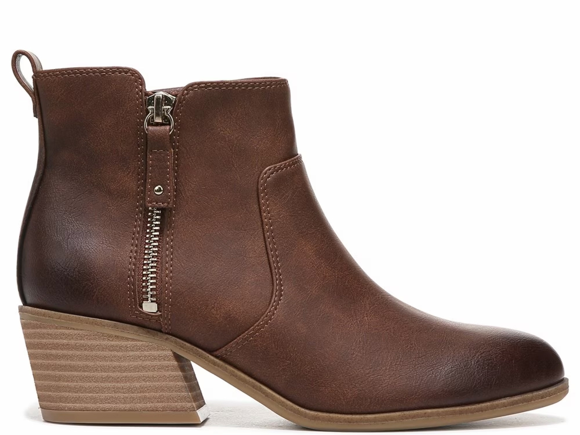 lawless ankle boot in Copper Brown