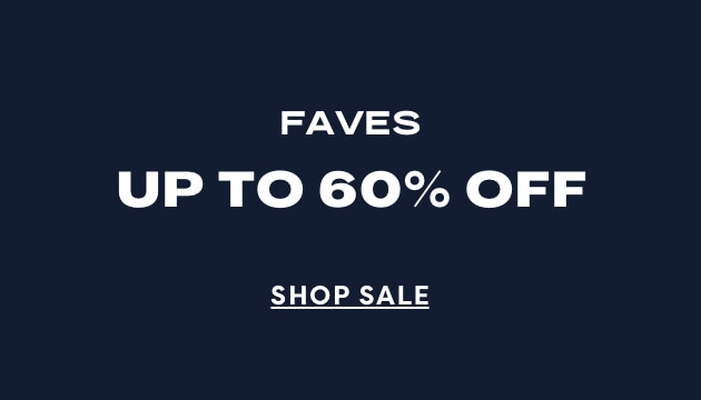 faces up to 60% off shop sale