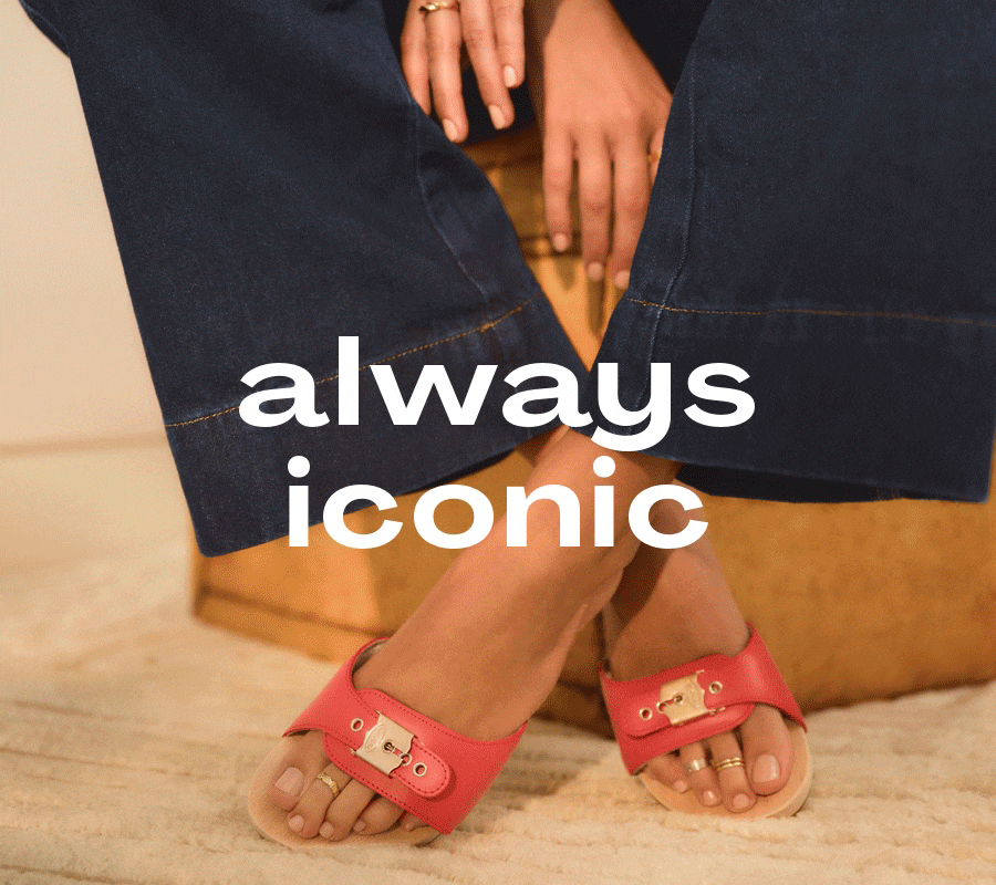 Always iconic, the original sandal