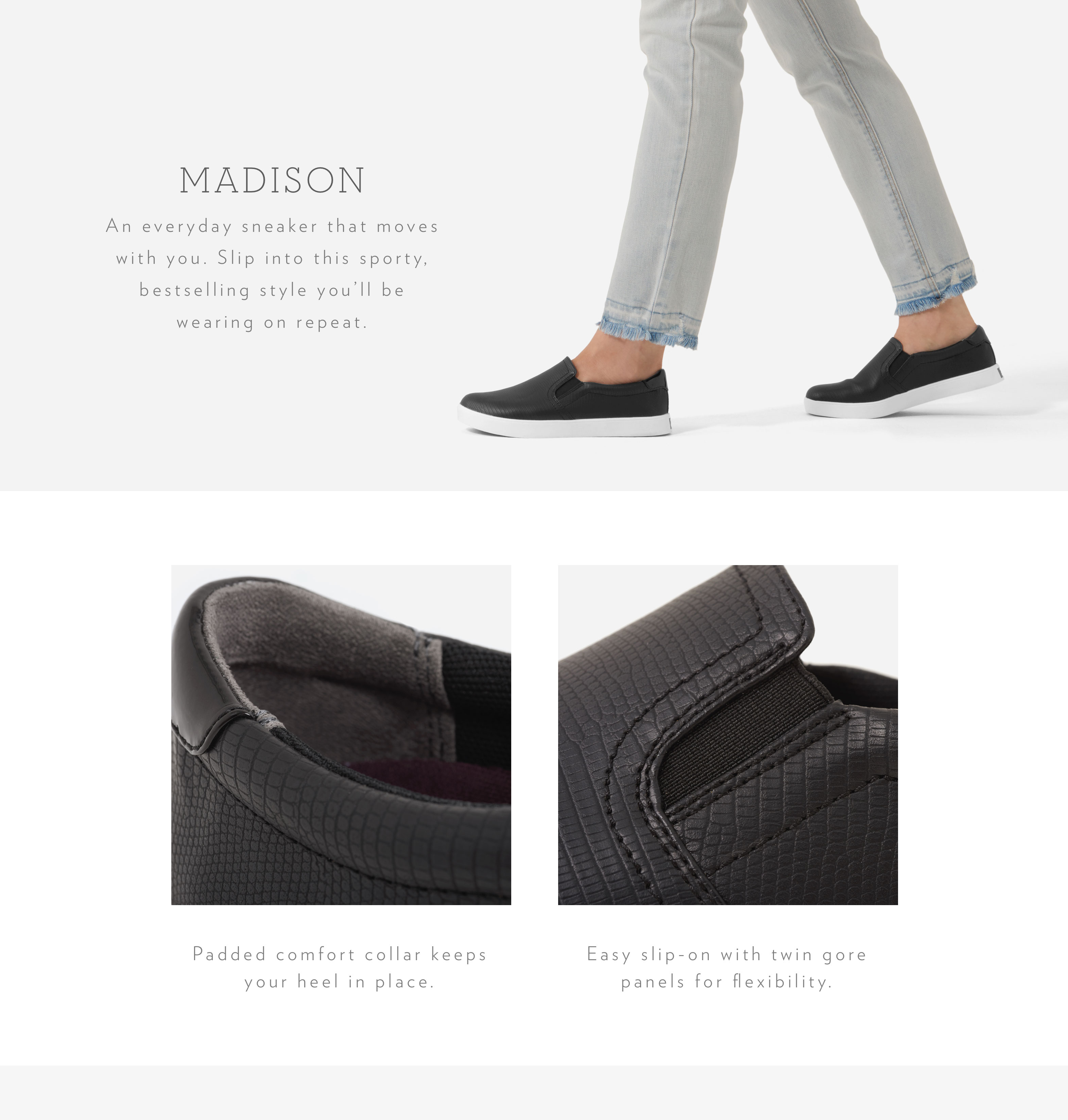 Madison Slip On Sneaker 