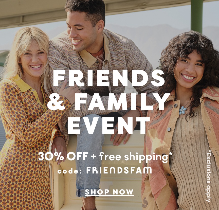 Shop the friends & family sale