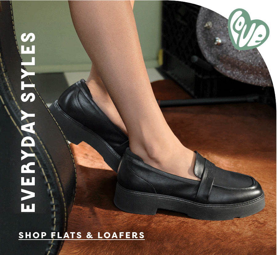 shop flats and loafers
