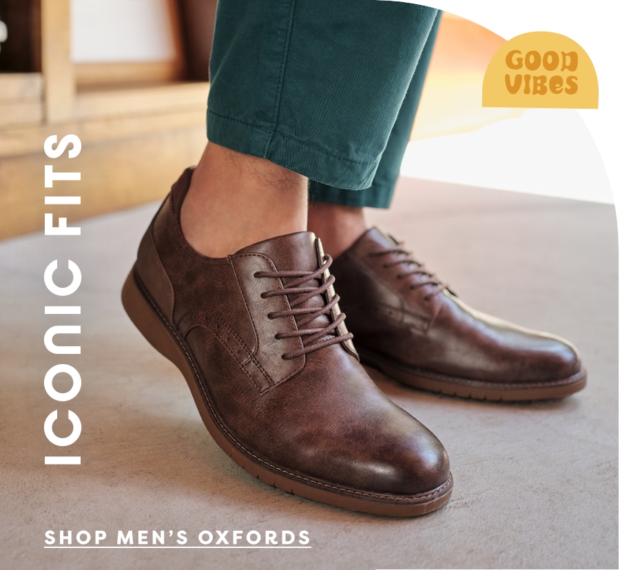 Shop Men's Oxfords featuring a brown lace up oxford shoe