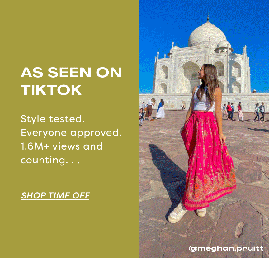 As Seen On TikTok, Shop the Time Off
