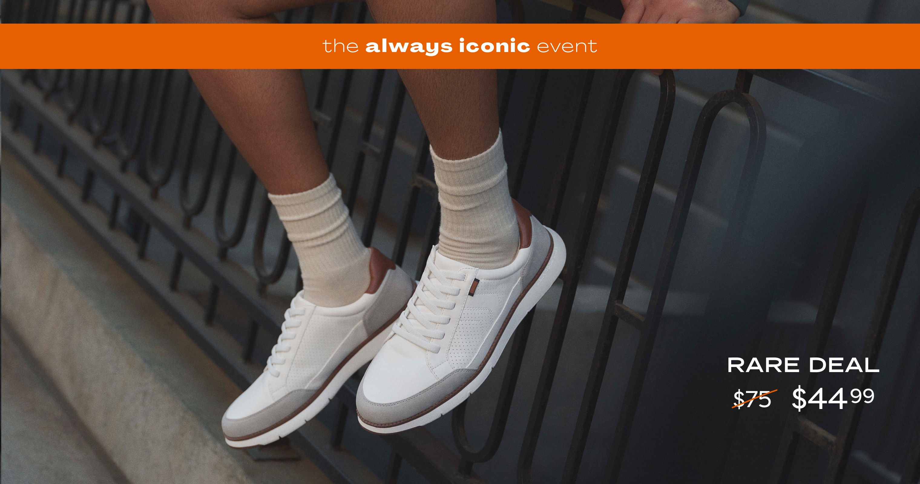 Always Iconic Event. Rare Deal. Synergy Sneaker $44.99