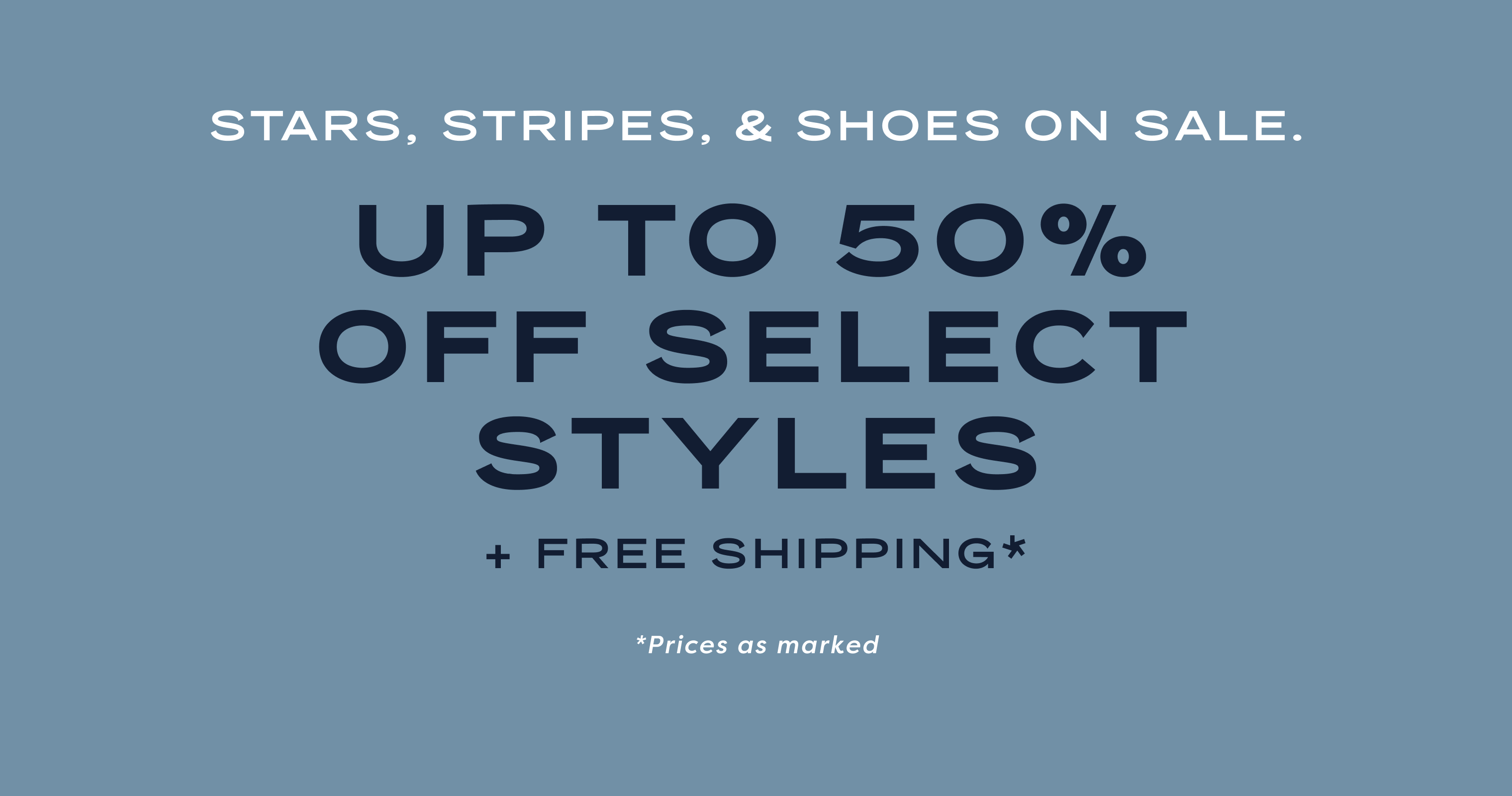 Shop Sale Shoes Up to 50% off