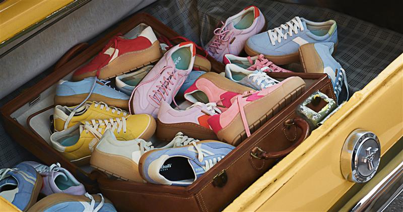 colorful sneakers by dr. scholl's shoes