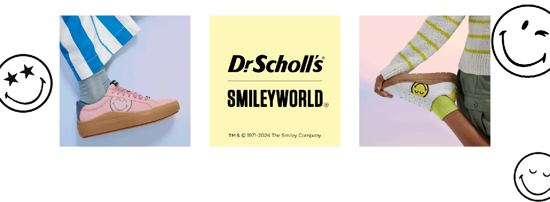Dr. Scholl's x Smileyworld
