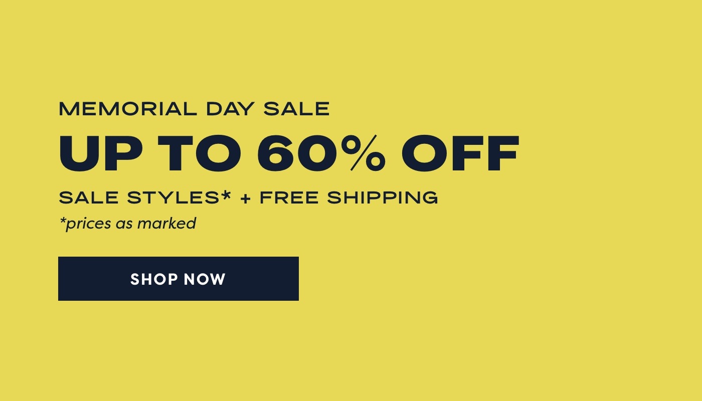 Up to 60% off Sale Styles