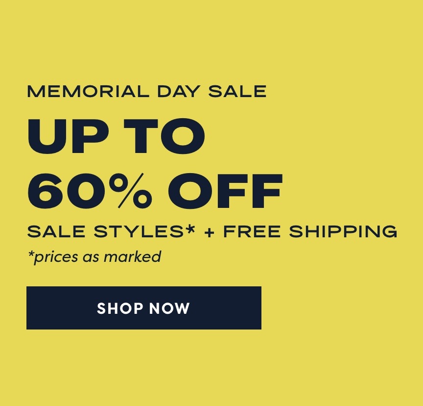 Up to 60% off Sale Styles