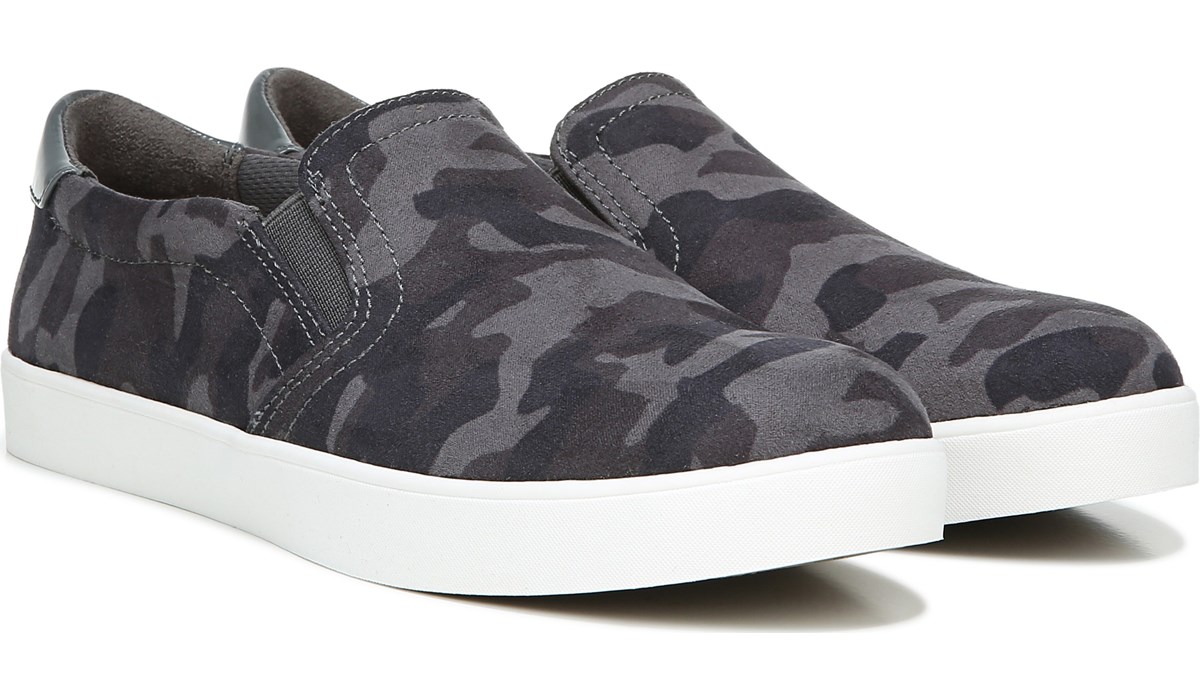 morfine voormalig bioscoop Madison Slip On Sneaker in Grey Camo Recycled Microfiber | American  Lifestyle | Dr Scholls Shoes