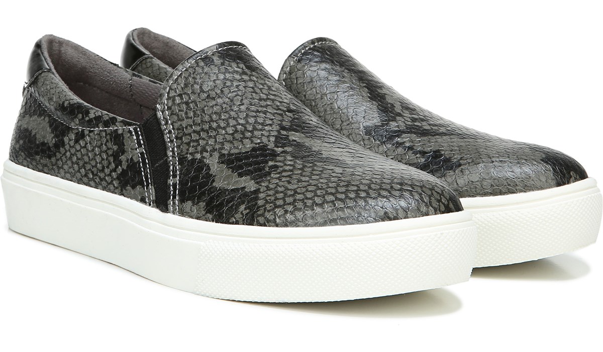 dr scholls black slip ons