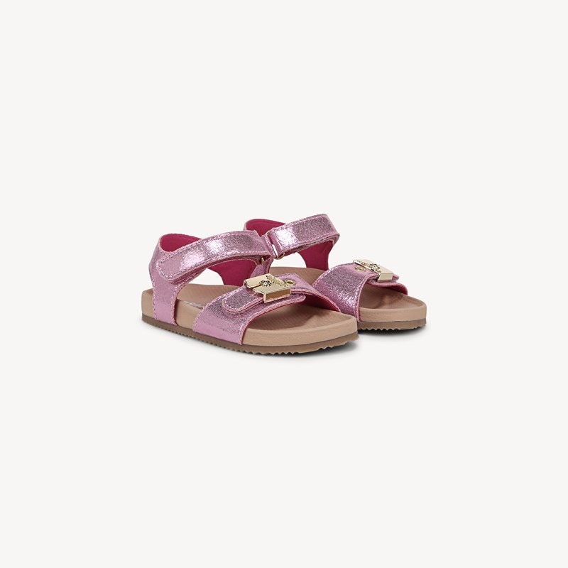 Dr. Scholl's Kids' Original Sandal Toddler/Little Kid Sandals Hot Pink Faux Leather Drsch 6.0 M