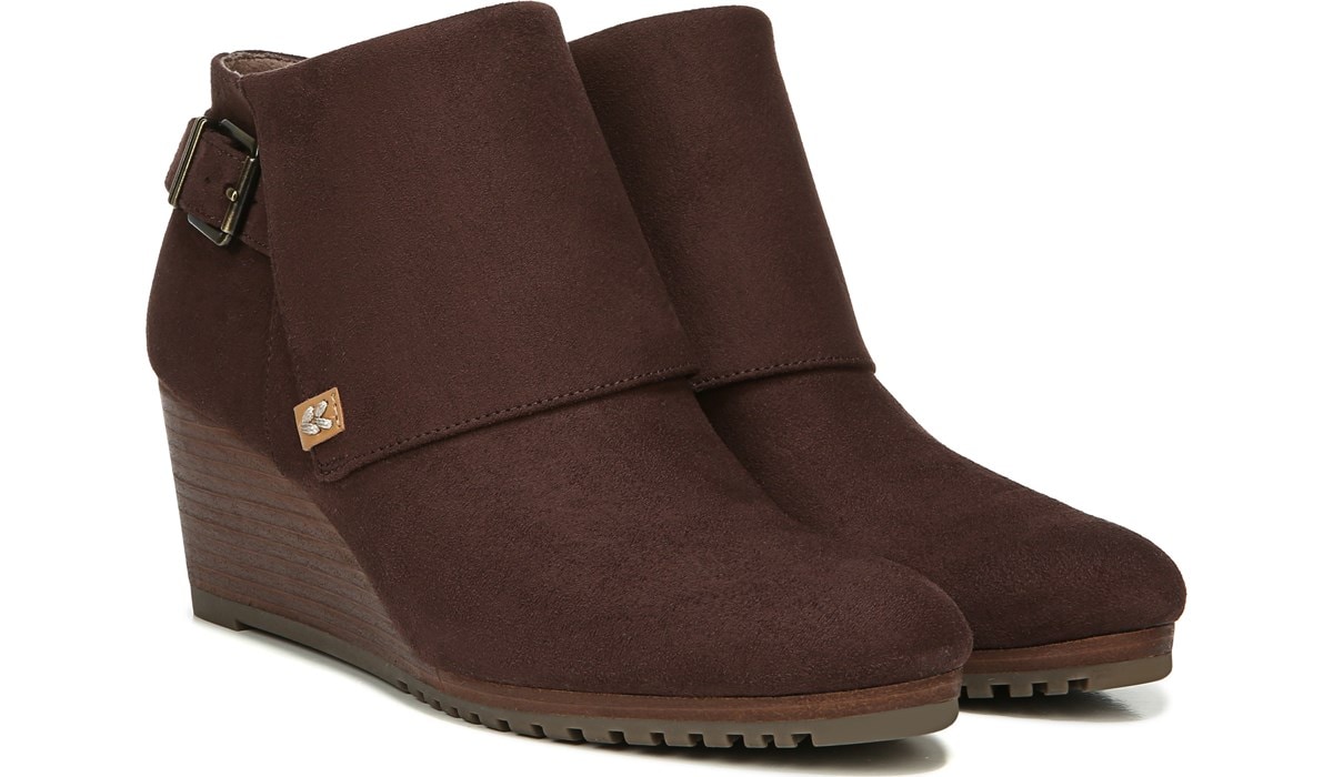 dr scholl's create wedge bootie