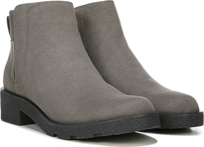 dr scholl's gray booties