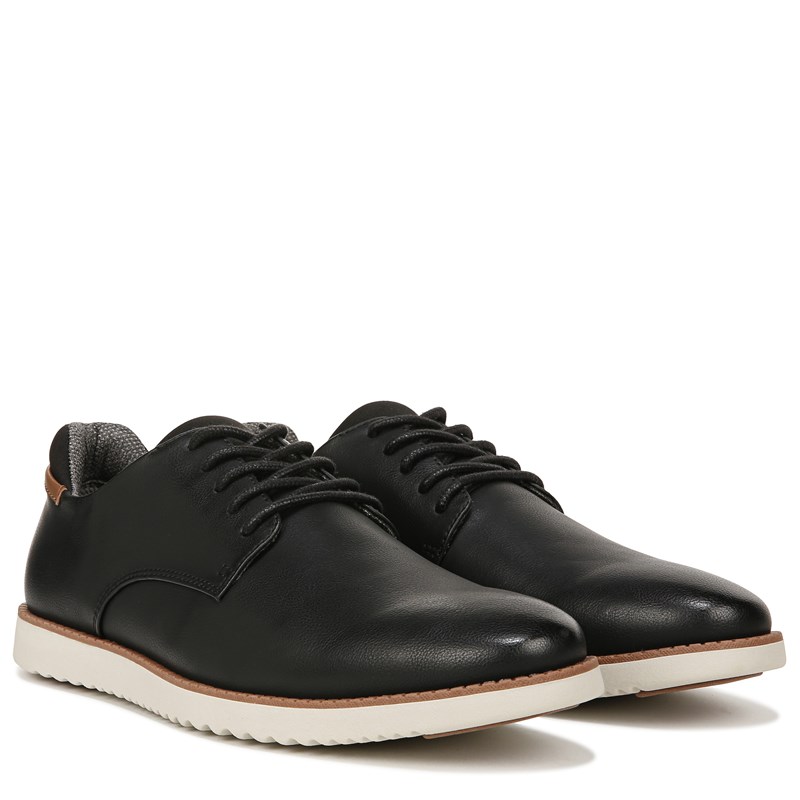 Dr. Scholl's Men's Sync Oxford Shoes Black DRSCH Leather 11.0 W