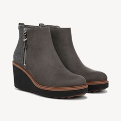 Dr. Scholls Women s Amber Wedge Booties Black Wedge Boots 11