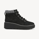 Black Faux Leather
