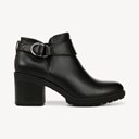 Black Faux Leather