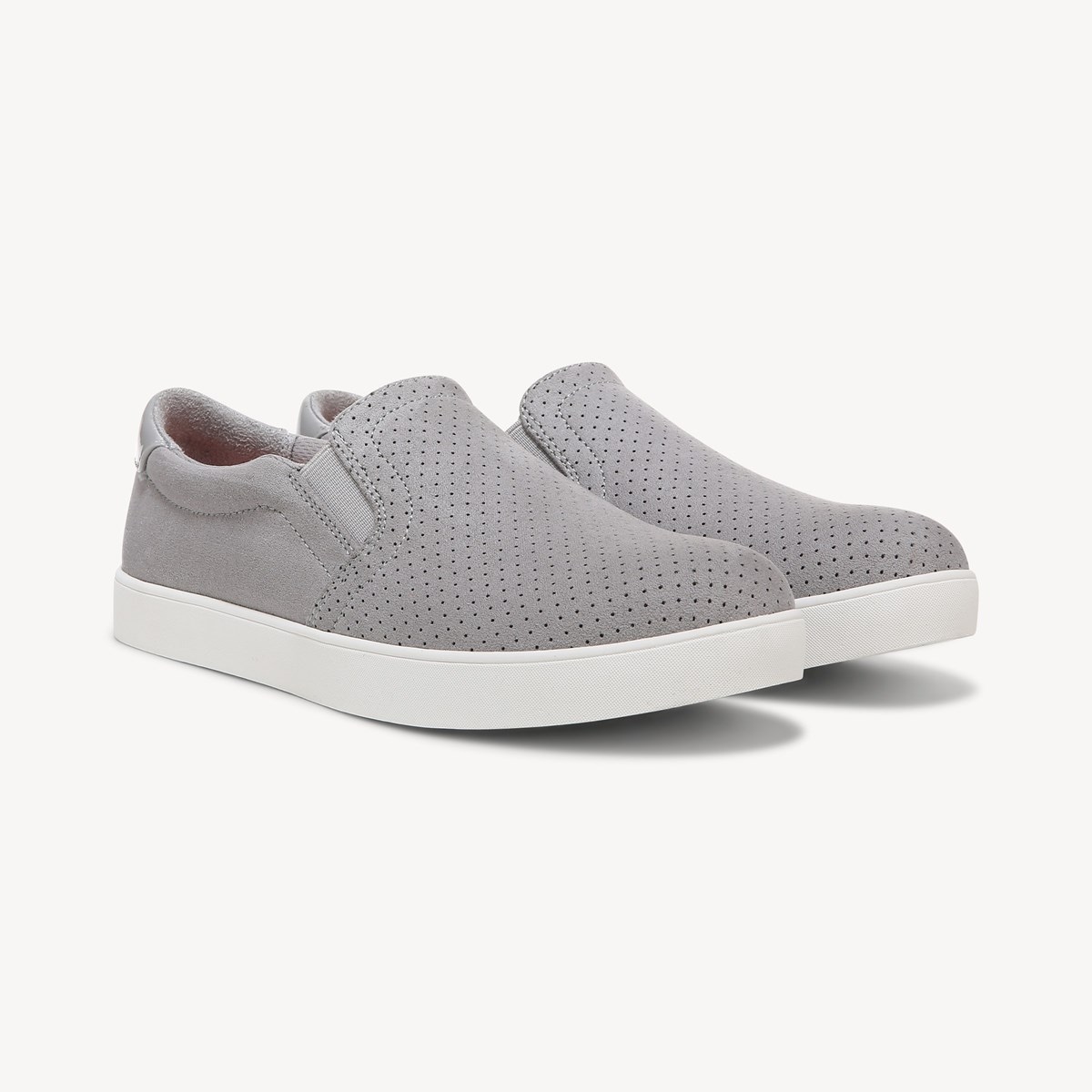 dr scholl's slip on sneakers grey