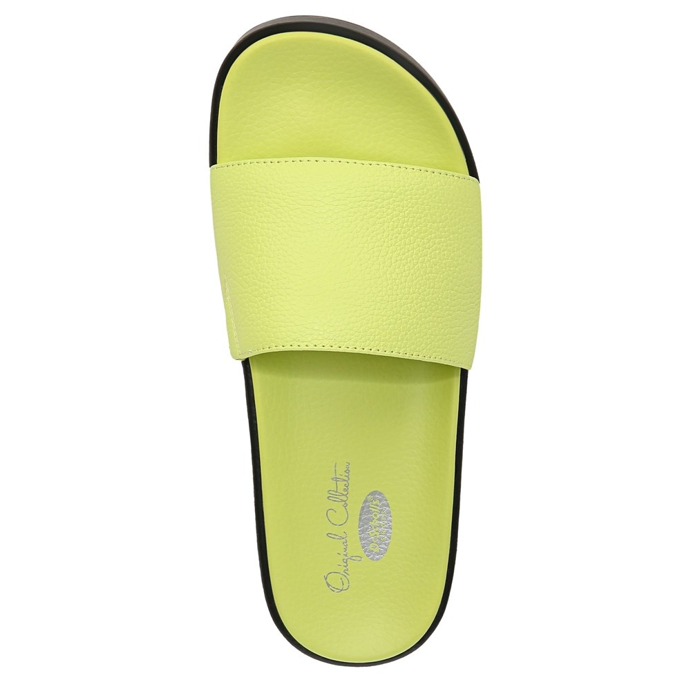 Women's platform slide sandal