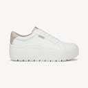 White Gold Faux Leather