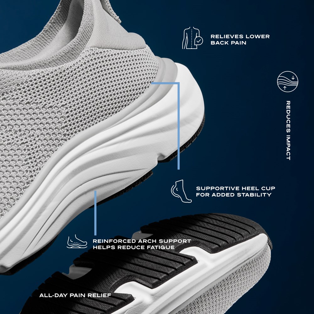 Women's Feel Support Lace Up Sneaker - Feature