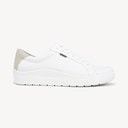 White Faux Leather