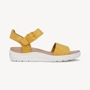 Sunset Yellow Faux Leather