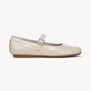 Ivory Beige Faux Leather