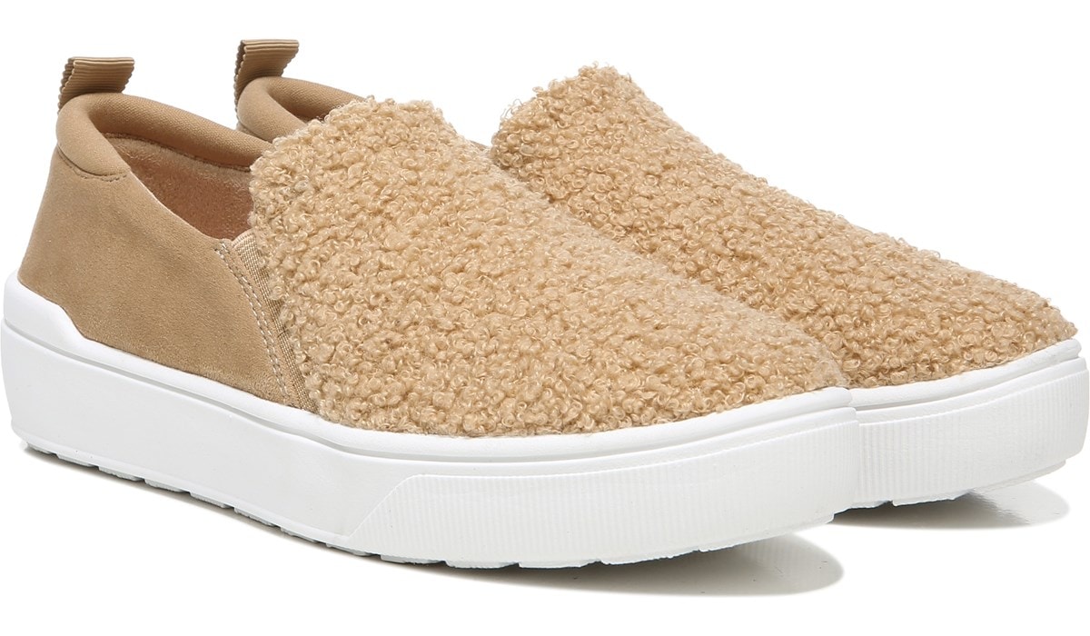 Delight Cozy Fur Lined Slip On Sneaker - Pair