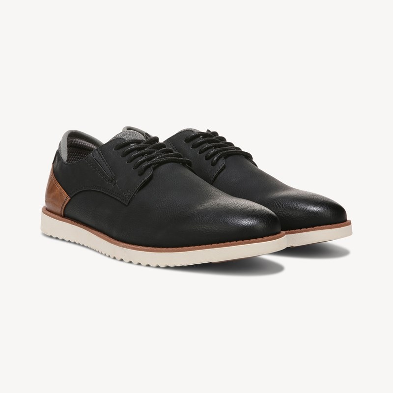 Dr. Scholl's Men's Sync 2 Oxford Shoes Black DRSCH Leather 9.5 W
