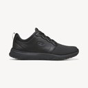 Black Faux Leather